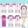 Costum de Voli de la Academia Shiratorizawa Haikyuu Set Sport Respirabil