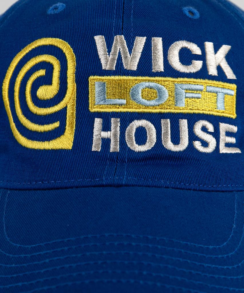 Wig E Loft House Washed Ball Cap - Blue
