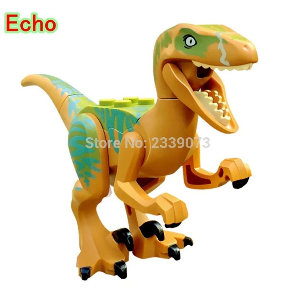 Locking Dinosaur Animals Tiger Leopard Polar Bear Elephant Shark Black Camel Building Blocks Toys For Children Animal Locking