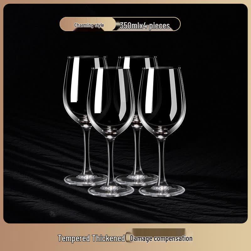 Handmade European Style Red Wine Glass Set with Decanter