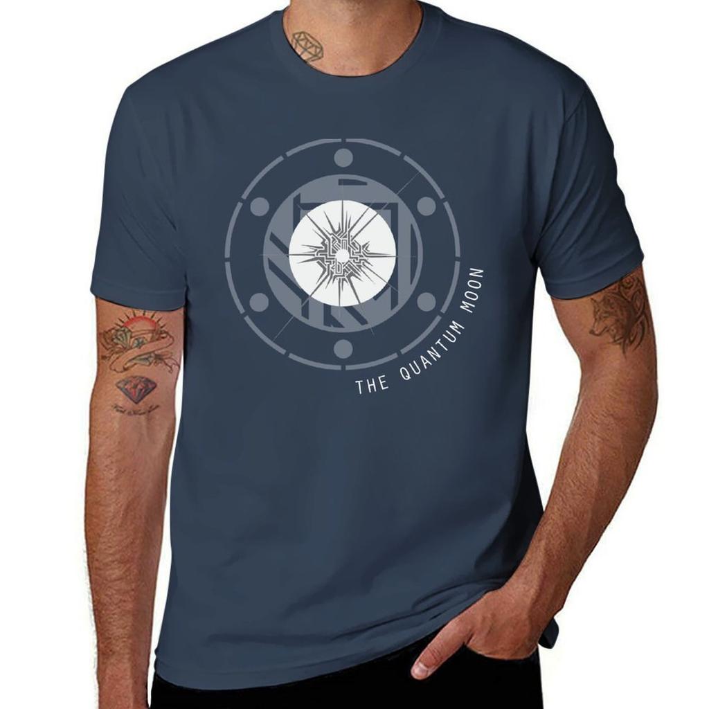 Quantum Moon TShirt Outdoor Sports Short Sleeve Top