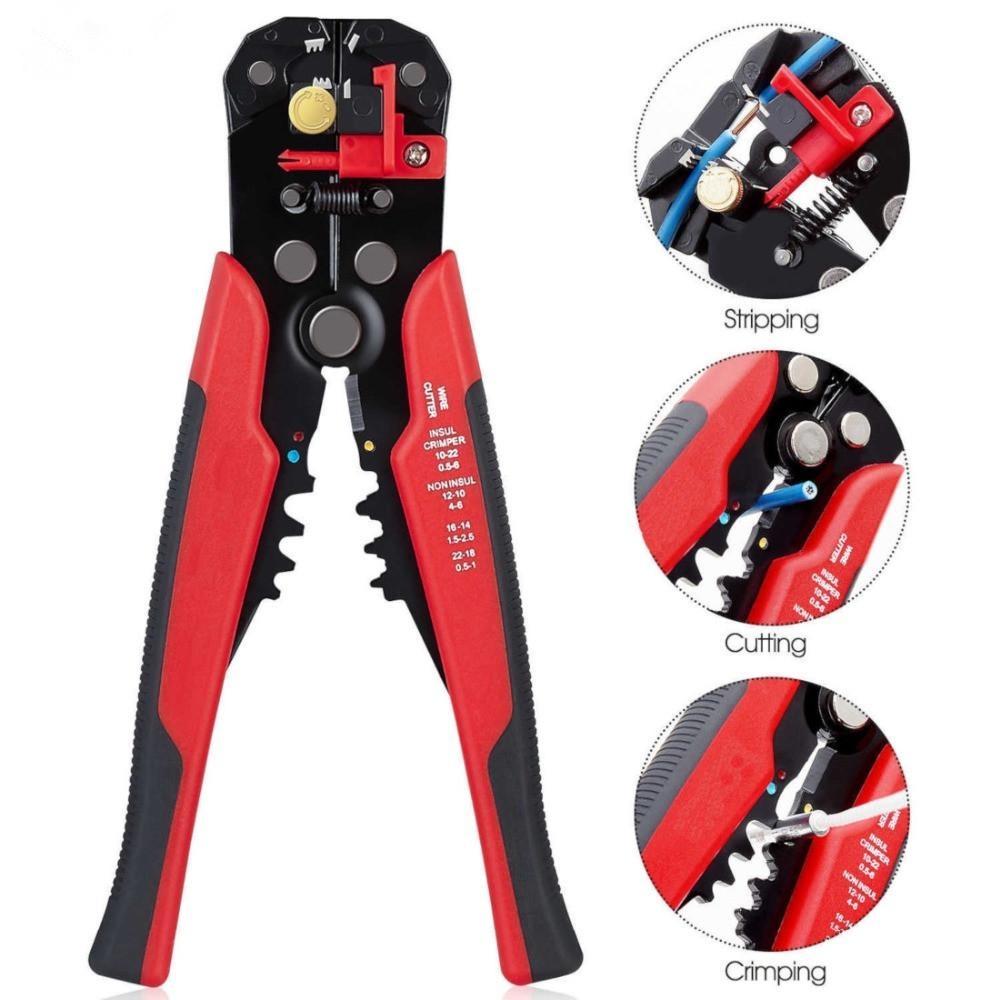 1Pcs Multi Functional Electrical Pliers Automatic Cable Wire Stripper Stripping Cutter Repair Tools