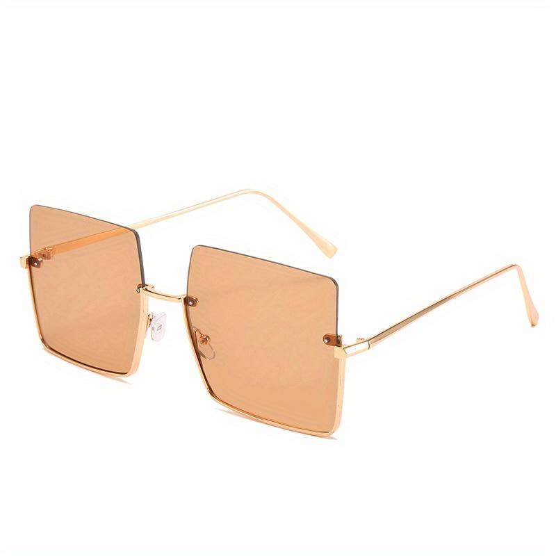 Occhiali Da Sole Oversize A Scudo Y2K - Litlookz Studio - Foto 8