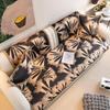 Non-Slip Cool Sofa Cover Ice Silk Sofa Cushion American Style Printed Summer Cooling Living Room Sofa Cover Machine Washable