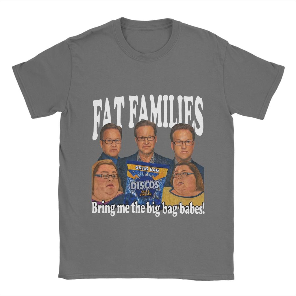 FAT FAMILIES T Shirt Summer Bring Me The Big Bag Babes Harajuku T Shirts Men Cotton Crew Neck Tees Short-Sleeve Streetwear Tops