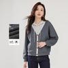 Women's Layered Look Spliced Sweatshirt