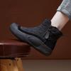 Women Winter New Thick Sole High Top Snow Boots Round Toe Thicken Plush Keep Warm Waterproof Non Slip Zippers Cotton Boots