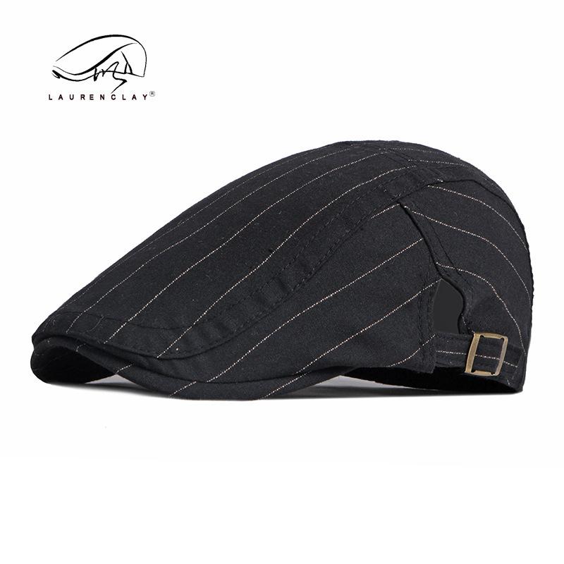 Exported To Japan Hats Men's Spring and Summer Thin Breathable Berets Men's British Retro Caps Women's