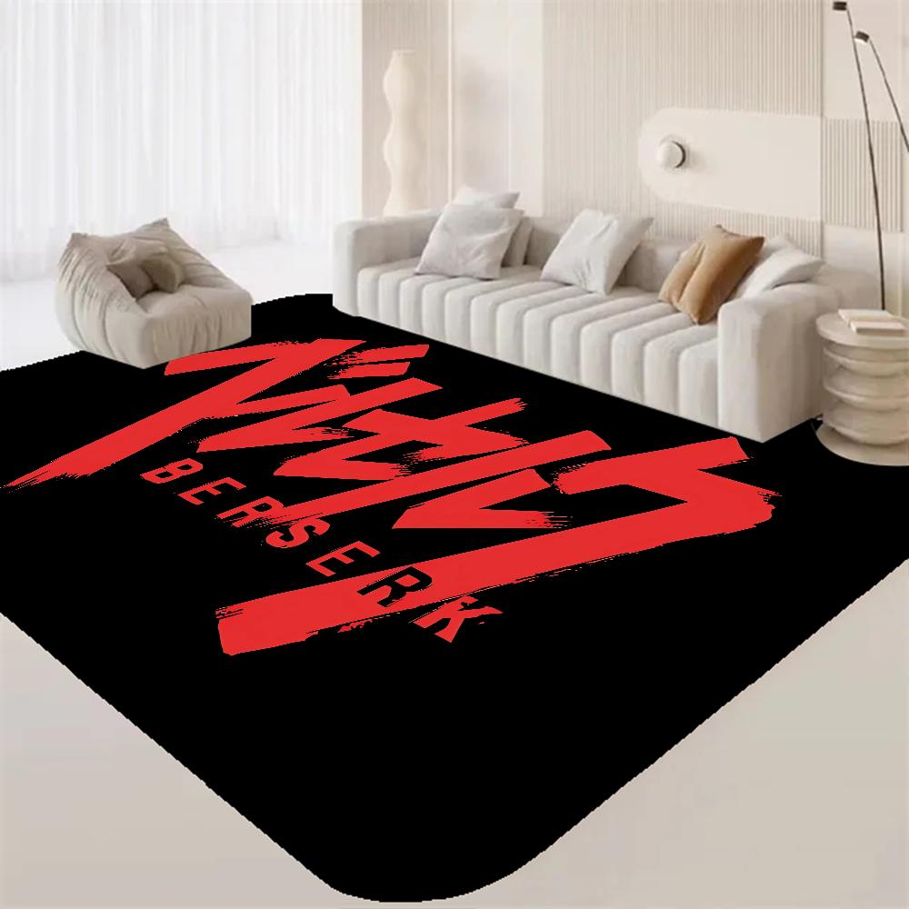Berserk Guts Hallway Carpet Retro Multiple Choice Living Room Kitchen Rug Non-Slip Welcome Rug