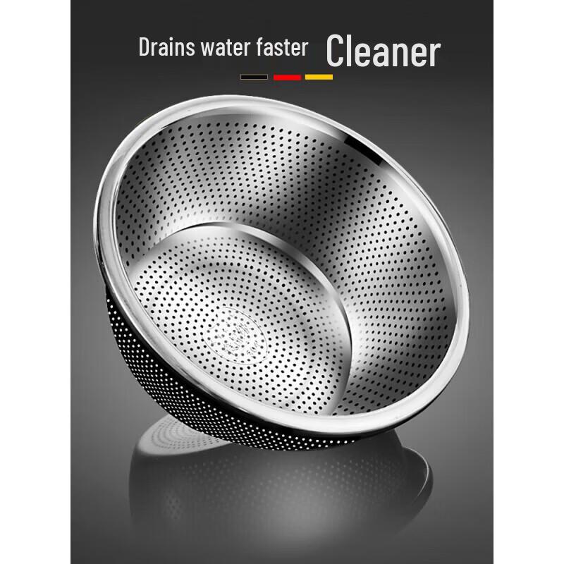 304 Stainless Steel Multi-Purpose Washing Strainer Basin