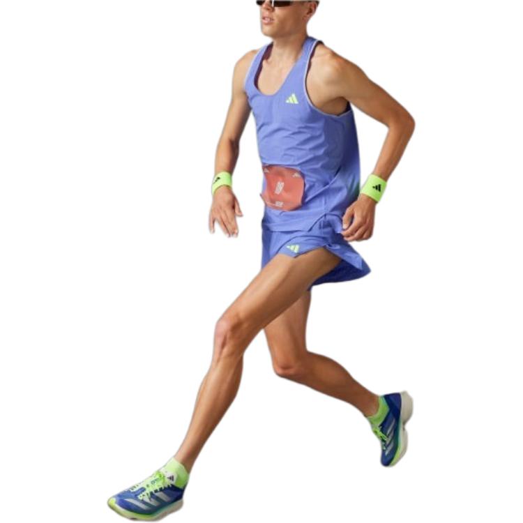 Adidas Free Shipping With AdiClub Adizero Running Singlet IX2810