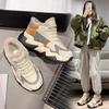 Leisure sports soft sole soft surface heightening non-slip snow boots 22 years winter cotton shoes