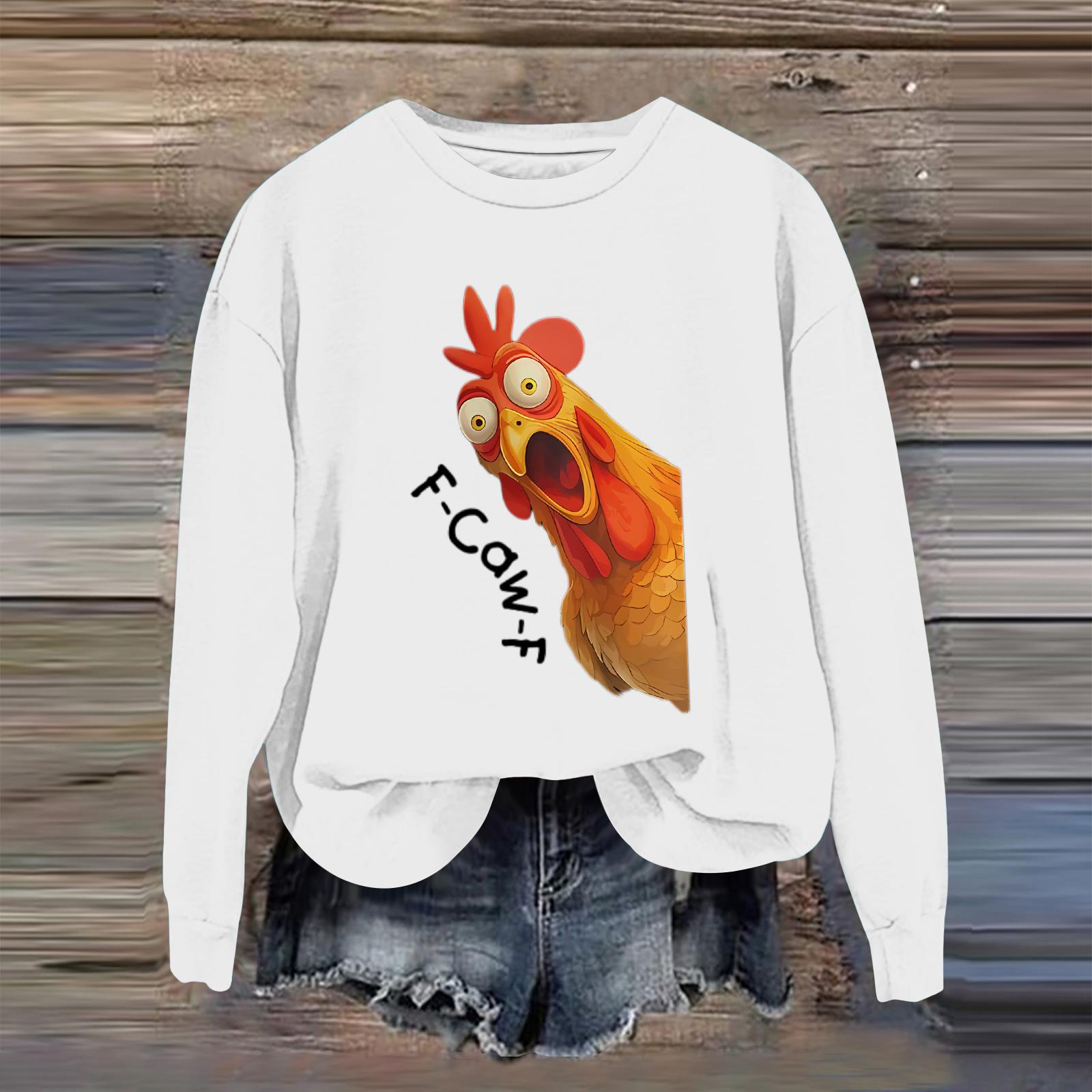 

Женская модная повседневная толстовка с длинным рукавом, свободного кроя, с принтом L белый