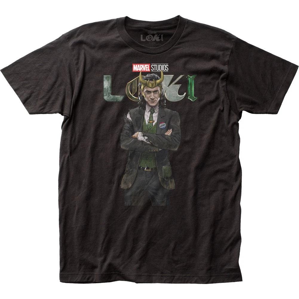 Disney+ Loki Series Vote for Me Marvel Comics  T Shirt 100