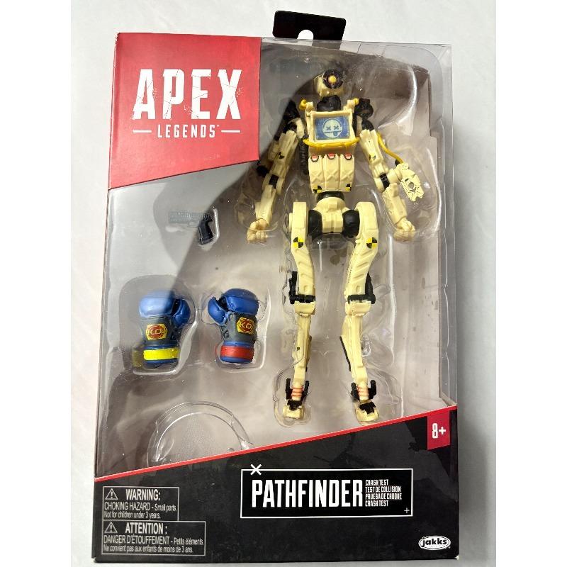 25CM  Electronic Arts Apex Legends Pathfinder Action Figure with Crash Test Rare Skin,Bloodhound Collectible Action Figure жёлтый