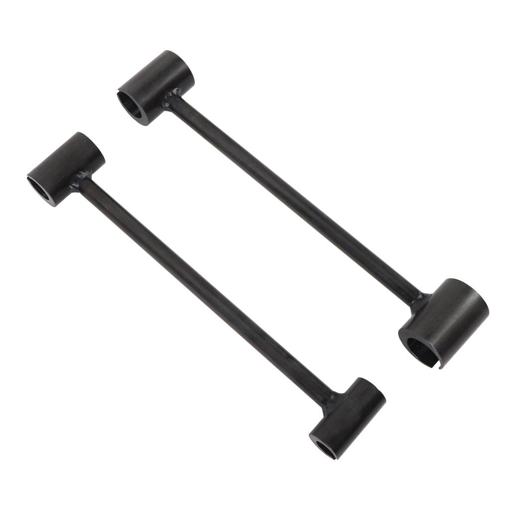 Pachet 2 Instrumente de Reglare Balama Ușă Construcție din Oțel Cap Dublu Îndoitore Goluri Balama Cheie de Reparare