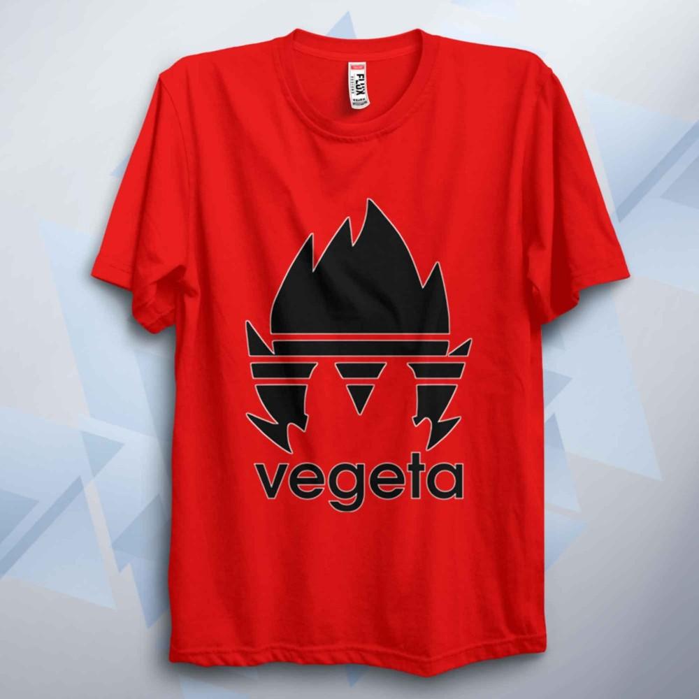 DBZ Super Saiyan Vegeta T Shirt Anime Short Sleeve Tee Adult Kids Sizes S