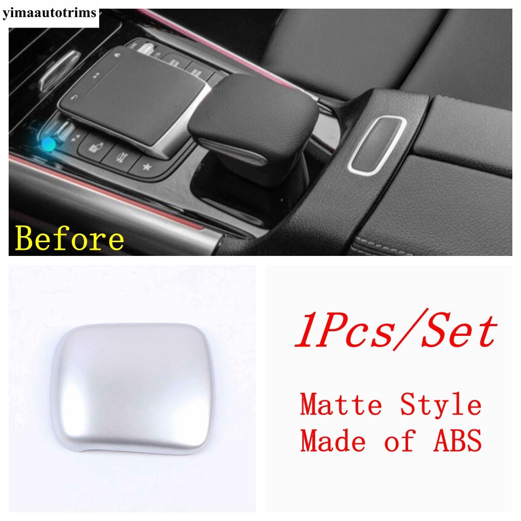ABS Car Gear Shift Knob Head Handle Cover Trim Accessories Interior For Mercedes-Benz B GLB GLA Class W247 X247 H247  - 2024
