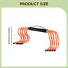 5Pcs Agility Training Hurdles Obstacles, 6 Inch Multipurpose Speed Hurdles, Equipment for