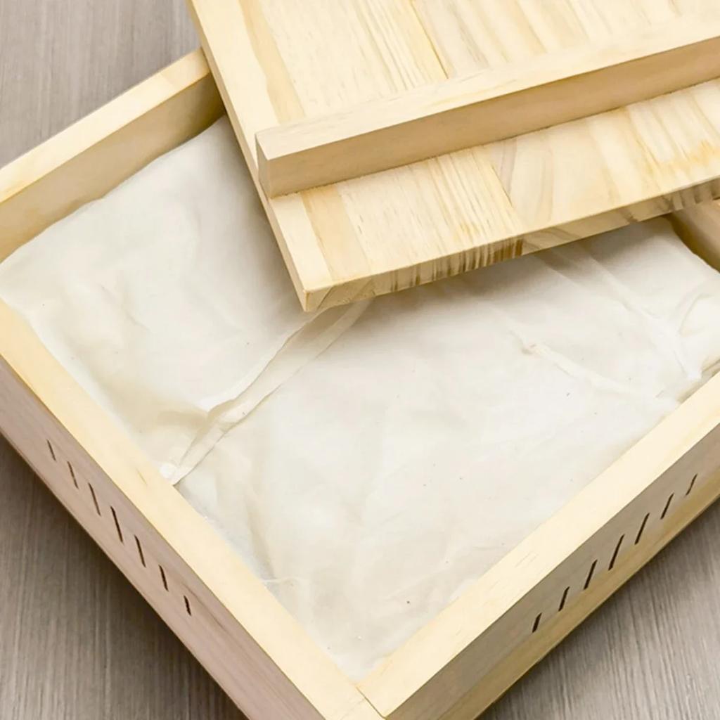 1Pc Absorbent Filter Cloth Square Locking Edge Beancurd Cloth Cheese Soybean Milk Filtration Edible Filter Gauze Steamer Mat