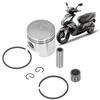 40mm Stempelbolttsett Stållegering Stabil Ytelse for 2-takts 49cc 50cc Moped Scooter Dirt