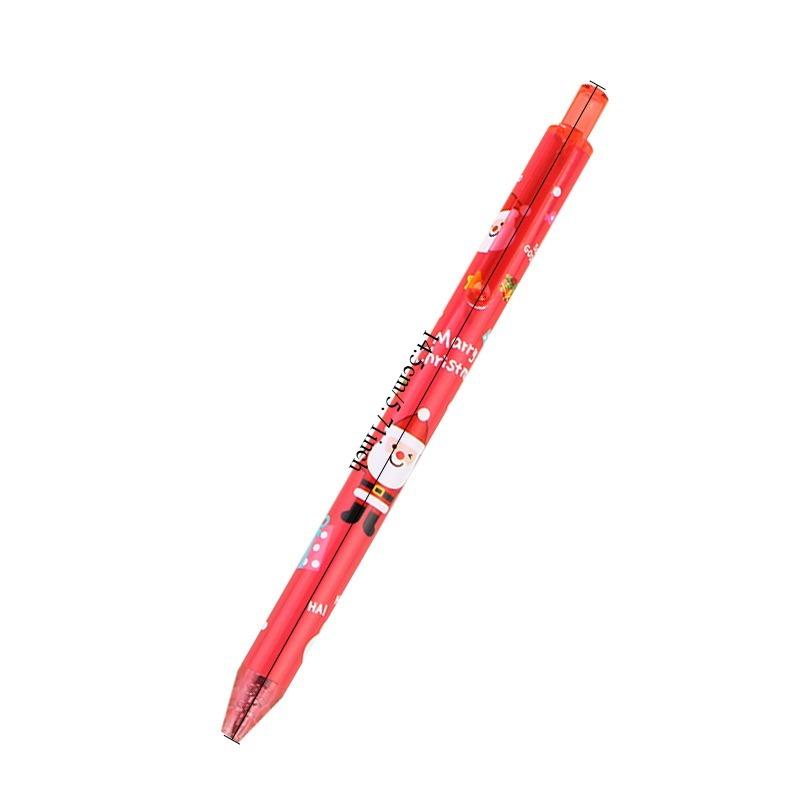 1Pc Christmas Cartoon Pen for School & Office | Smooth Writing & Quick-Drying Back To School Gifts During The Back To School Season Suitable for Sch