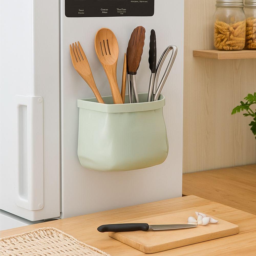 Multi-Purpose Refrigerator Organizer Plastic Wall Hanging Storage Box  Kitchen Use
