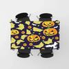 Spooky Pumpkin Bat Halloween Tablecloth Design for Kitchen Dining Room Decor – Washable Polyester Fabric Reusable Decoration