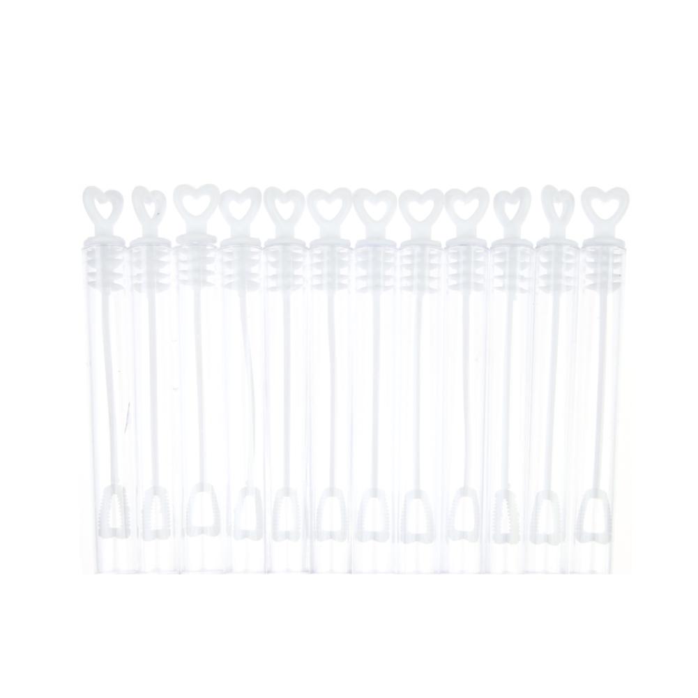 

12/24 шт., трубка-палочка в форме сердца, мыльная пена, свадебные подарки для гостей, декор для вечеринки по случаю дня рождения, сувениры для детского душа, детские игрушки