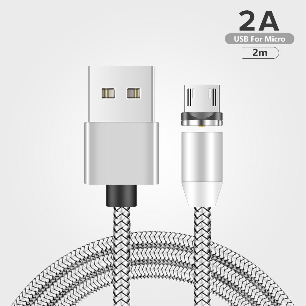 Buy 2m Micro USB Quick Charge Cable With LED Indicator For