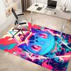 Pokémon Bulbasaur Printed Absorbent Washable Carpet, Non-Slip Bathroom Mats, Kitchen Rugs, Yoga Mat,Living Room Entrance, Camping Picnic Rugs