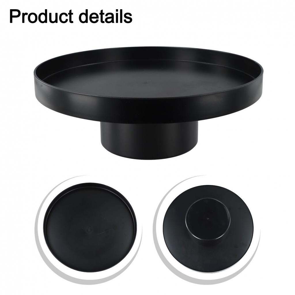 Tea Acrylic Round Storage Decorative Dishes Platter