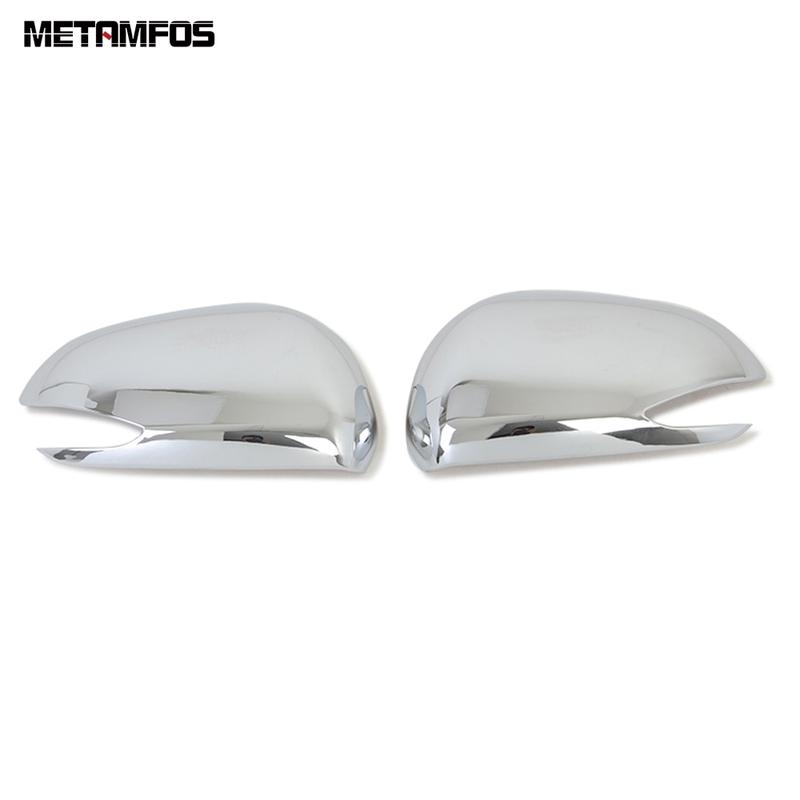 For Hyundai Santa Fe -  Carbon Fiber Rearview Side Door Mirror Cover Trim Protector Exterior Accessories Car Styling