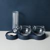 Cat Bowl, Double Bowl, Automatic Drinking and Food Bowl, Dog Bowl, Water Bowl, Anti-knock Pet Supplies, Food Bowl, Dog Bowl