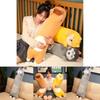 Cute Cartoon Shiba Inu Husky Long Hugging Pillow Soft Plush Dog Bed Pillows For Girls Gift 70cm 90cm 1.1m