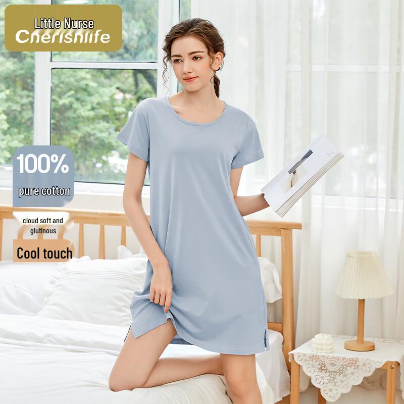 Women's Pure Cotton Cool Loungewear Dress