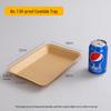Disposable Rectangular Paper Serving Trays