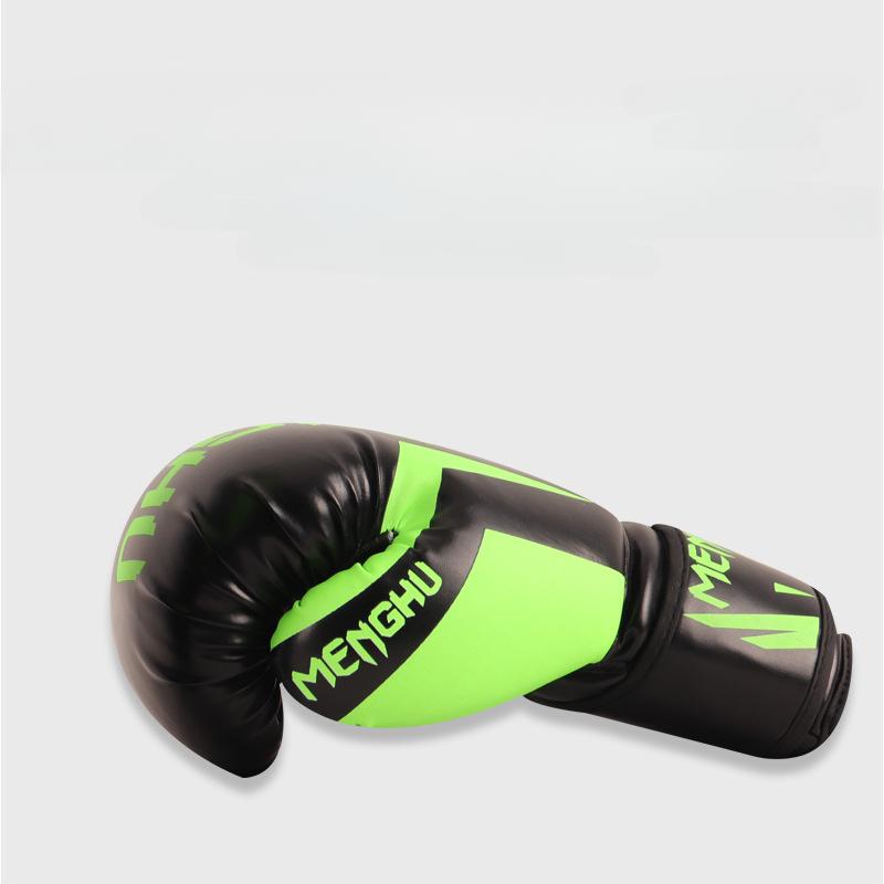 Muay Thai Boxing Gloves for Men Women PU Leather Karate Gloves Kickboxing Training Equipment MMA Fighting Sandbag Gloves