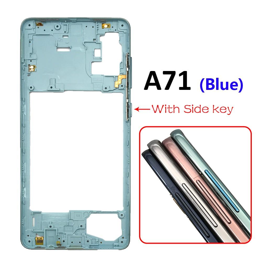 Telaio Intermedio Per Samsung A21s A31 A41 A51 A71 Con Tasto Volume Scocca Anteriore Cornice Centrale Scocca Telaio
