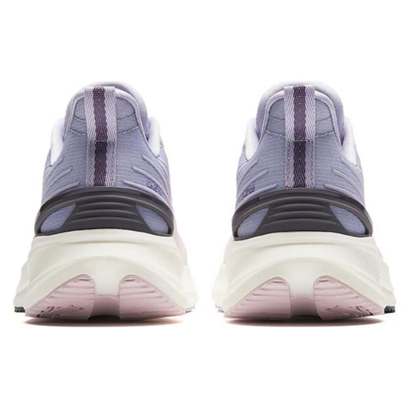 Anta Wear Resistant And Lightweight Low Top Running Shoes Women's Purple Pink Sneakers 122425585-3