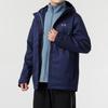 Under Armour Comfortable Hooded Zipper Three-In-One Windbreaker Men Jackets Blue 1300663-411