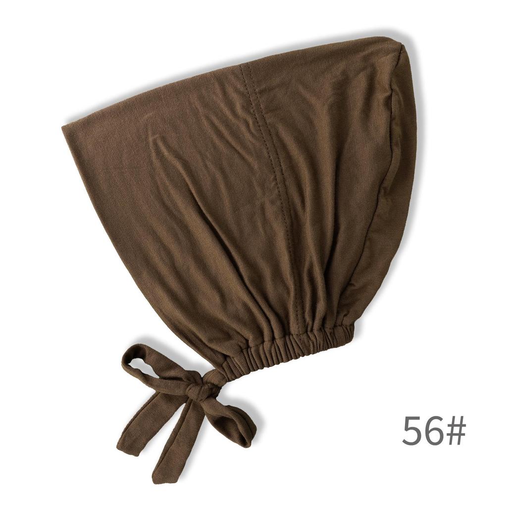 Premium Mercerized Cotton Adjustable Elastic Hair Cover Cap