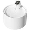 Ceramic Cat Water Fountain with Stainless Steel Circulation
