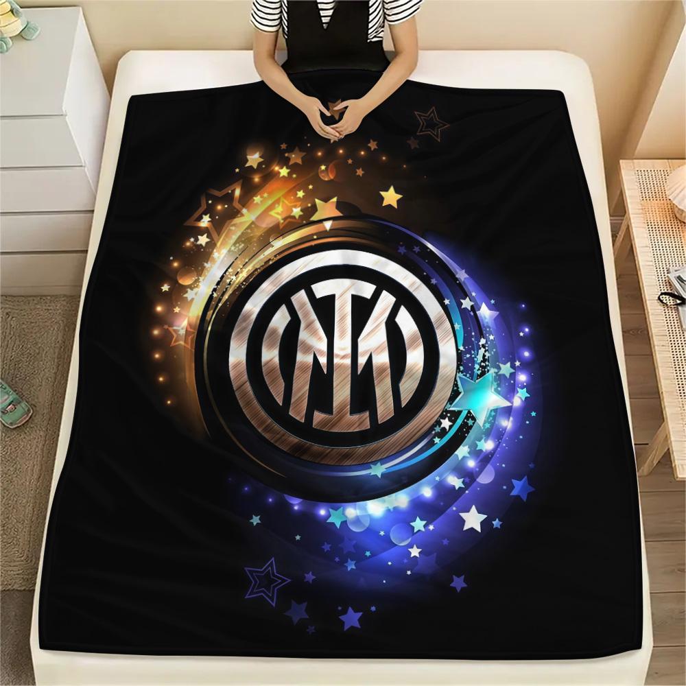 Football Club Internazionale Milano2 Flannel Blanket, High quality Comfortable for All Seasons, Home Decor, Warmth and Comfort