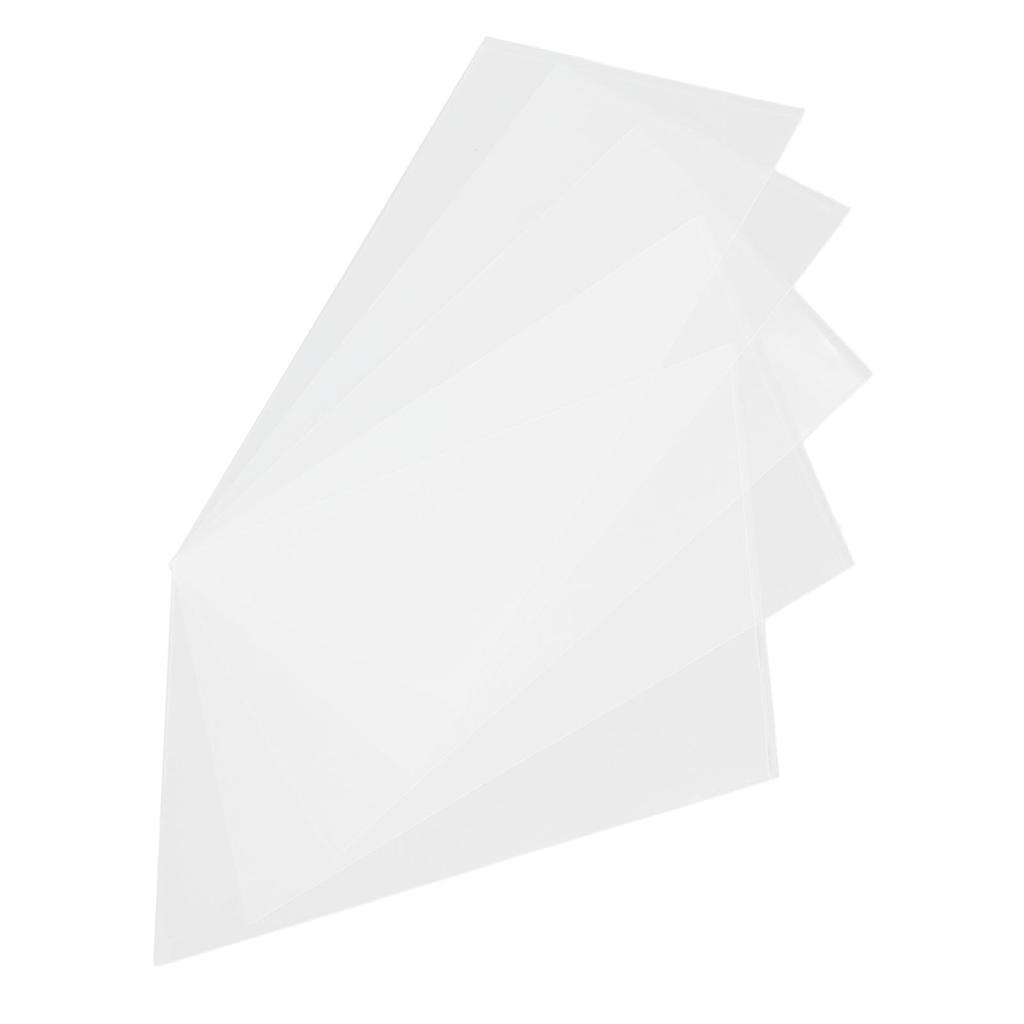 5Pcs FEP Release Film 95 Percentage Light Transmittance Heatproof Glossy FEP Film for     for Photon