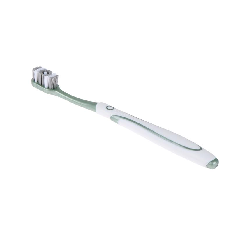 Toothbrush Whiten Tooth Super Hard Bristles Cross Remove Tongue Plaque Bacteria Stains Dental Oral Care