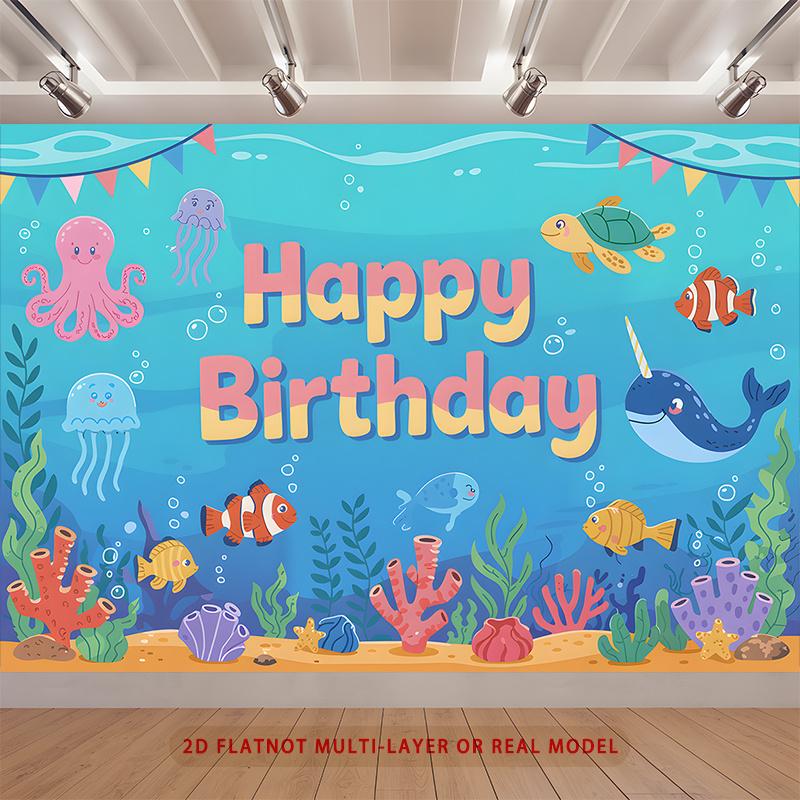 Party Backdrop Birthday Photo Booth Background Front Door Decor