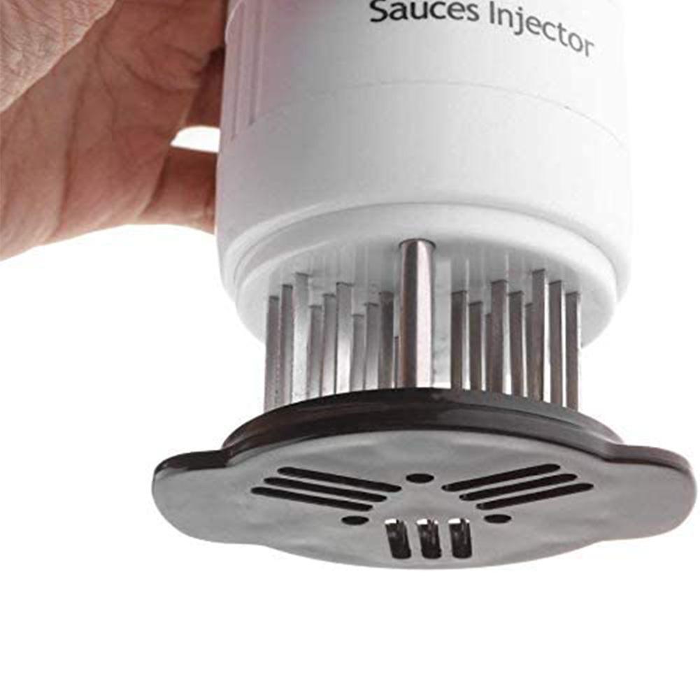 Meat Tenderizer Injector Needle – Steak Marinade Syringe Tool for BBQ, Kitchen Cooking