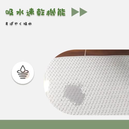 YUHENGCT Dish Drying Mat, Quick-Drying Absorbent Mat, 30x40cm, Antibacterial, Rollable Storage Mat with Loops, Over-the-Sink Microfiber, Machine Washa