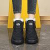 34-42 Winter Women's Large Fashion Plus Velvet Warm Thick Bottom Height Boosting High Top Cotton Shoes Snow Boots Midsole Women's Boots